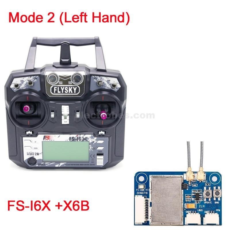 Flysky FS-i6X 10CH Transmitter 2.4GHz AFHDS 2A RC Transmitter With FS-iA10B i-Bus Receiver - Image 9