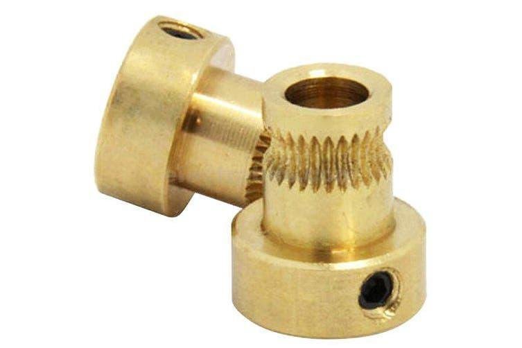 Extruder Pulley Bore 5mm Feeder Wheel 1.75mm 3.0mm