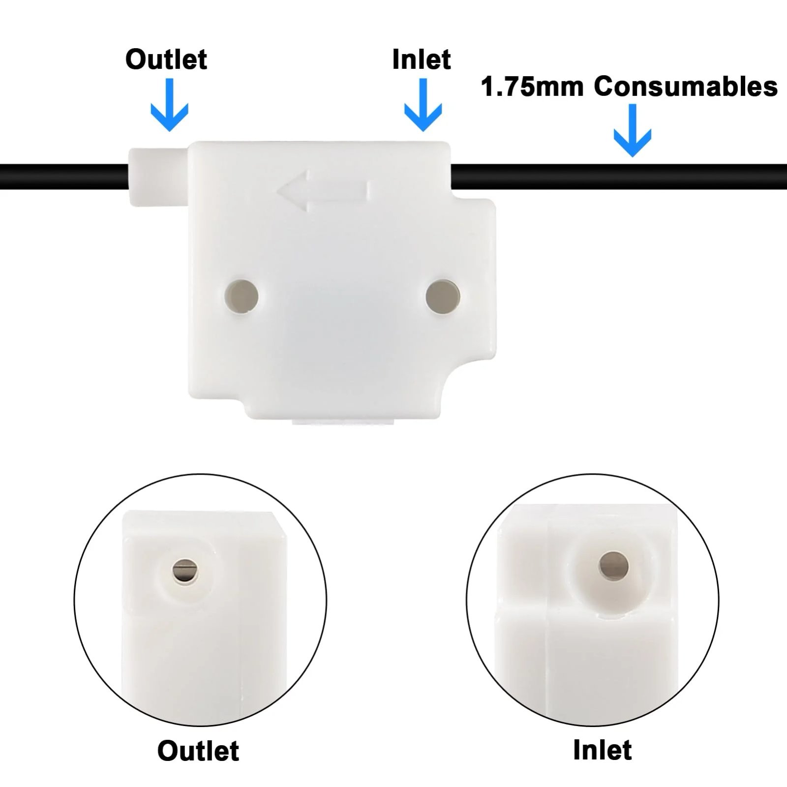 Buy 3D Printer filament sensor detection module 1.75mm online at best price and delivery in islamabad rawalpindi lahore peshawar faisalabad karachi hyderabad quetta wah taxila multan sialkot mardan Pakistan 