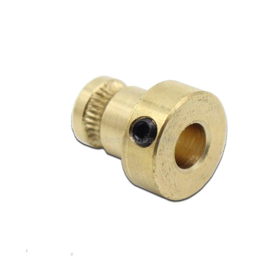 Extruder Pulley Bore 5mm Feeder Wheel 1.75mm 3.0mm - Image 2