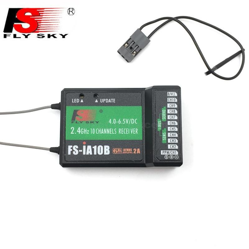 Flysky FS-i6X 10CH Transmitter 2.4GHz AFHDS 2A RC Transmitter With FS-iA10B i-Bus Receiver - Image 11