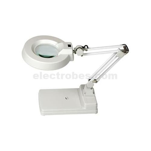 Lt-86C Magnifying Glass Desk Lamp 5x Magnification lamp with Large Glass 120mm Diameter - Image 3