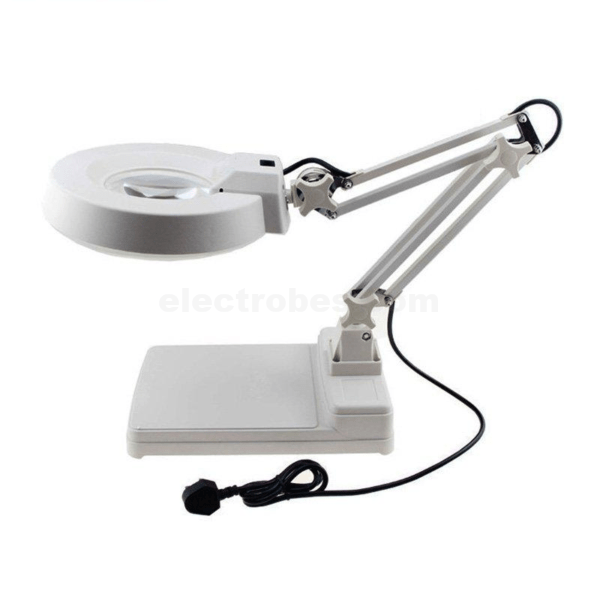 Lt-86C Magnifying Glass Desk Lamp 5X 10x Magnification lamp with Large Glass 120mm Diameter at best price online in islamabad rawalpindi lahore karachi peshawar multan wah taxila faisalabad quetta Pakistan