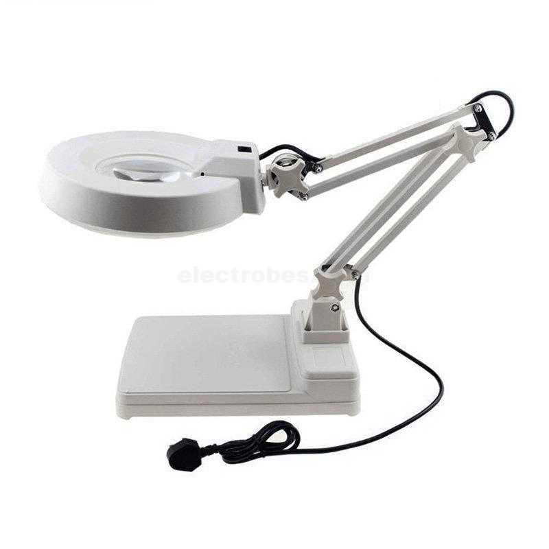 Lt-86C Magnifying Glass Desk Lamp 10x Magnification lamp with Large Glass  120mm Diameter