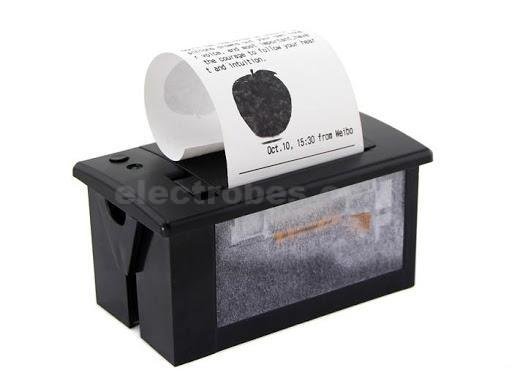 Mini Thermal Printer for Arduino Development Singlechip Learning