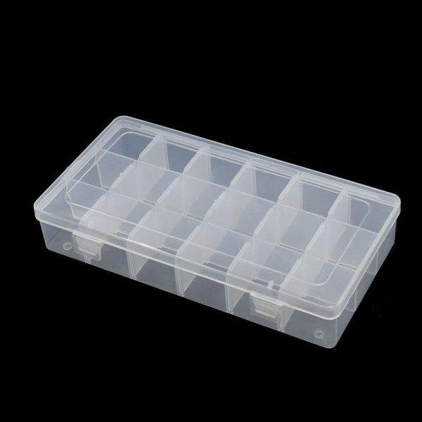Compoment Storage Box 18 Grids Electronic Component Storage Box in Pakistan