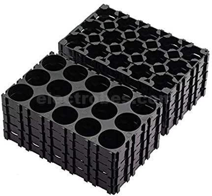 3.7V 3x5 (15) 18650 Battery Holder Plastic Bracket Mount - Image 2