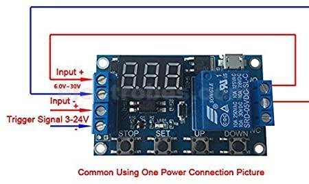 Timer Relay 6 To 30V Adjustable Delay Timer - Image 2