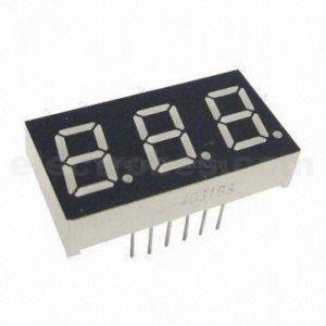 3 Digit 7 Seven Segment Display Common Anode BCD