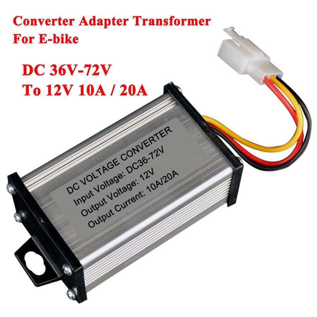 DC 36V 48V 60V 72V To 12V 10A 20A 100W Converter Adapter Transformer For E-bike Electric Electronic in Pakistan at best price online in islamabad rawalpindi lahore peshawar faisalabad karachi hyderabad quetta wah taxila Pakistan
