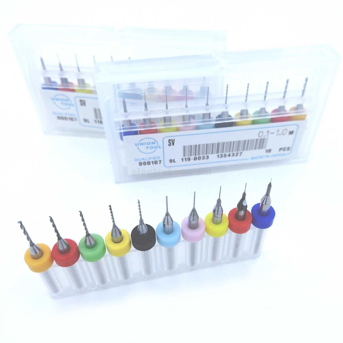 0.3mm to 3.0mm Tungsten Drill Bit Set