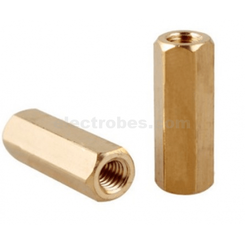 M3 38mm Female to Female Spacer Brass with screw for PCB