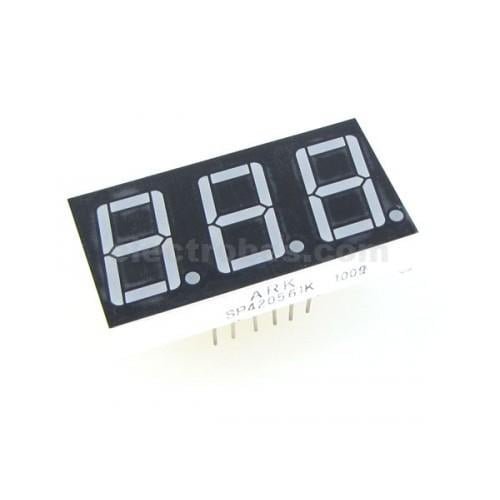 3 Digit 7 Seven Segment Display Common Anode BCD - Image 3