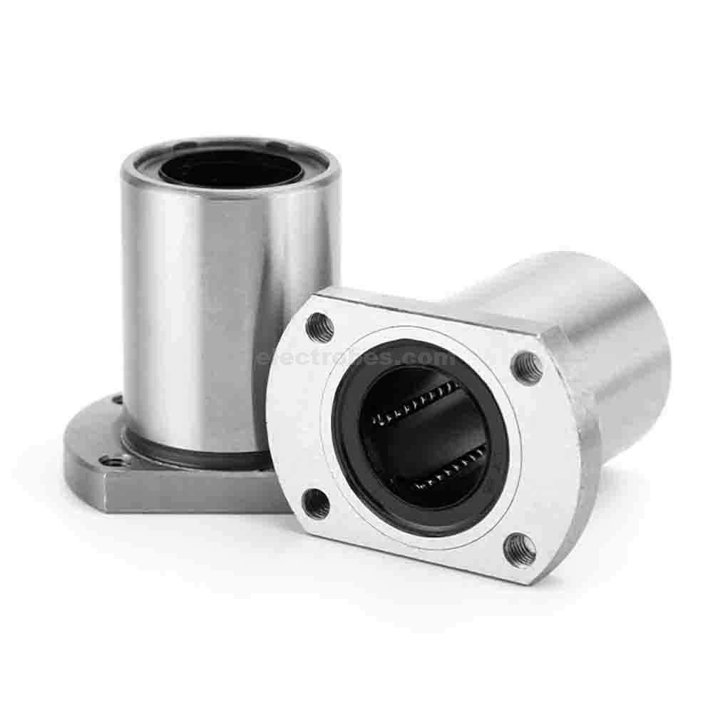 LMH8UU 8mm Flange Mounted Linear Bearing Motion Bushing Ball Bearing CNC 3D printer - Image 2