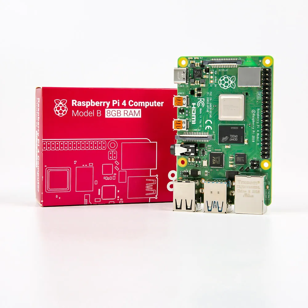Raspberry-Pi-4-8GB-RAM-Model-B-Quad-Core-CPU-1.5Ghz-Development-Board at best price online at electrobes electronics store in pakistan