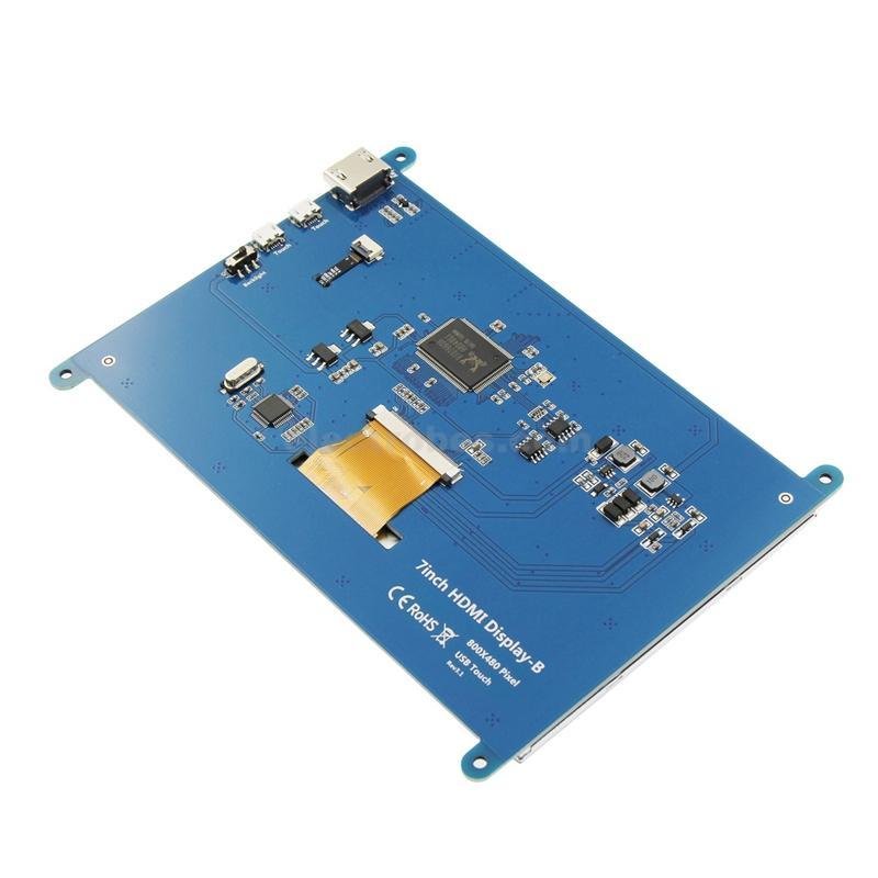 7 inch 1024 x 800 HDMI Capacitive Touch Screen LCD Display for Raspberry Pi - Image 3