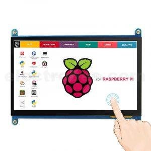 7 inch 1024 x 600 HDMI Capacitive Touch Screen LCD Display for Raspberry Pi