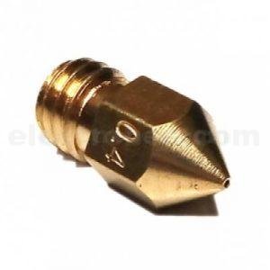 0.4mm Mk8 Brass Nozzle for 3D Printer