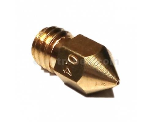 0.4mm Mk8 Brass Nozzle for 3D Printer