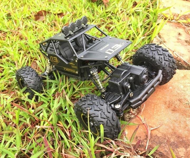 Team Maxis 03 2.4G Rechargeable RC Car 4x4 High Speed Off-road Vehicle Buggy Black - Image 7