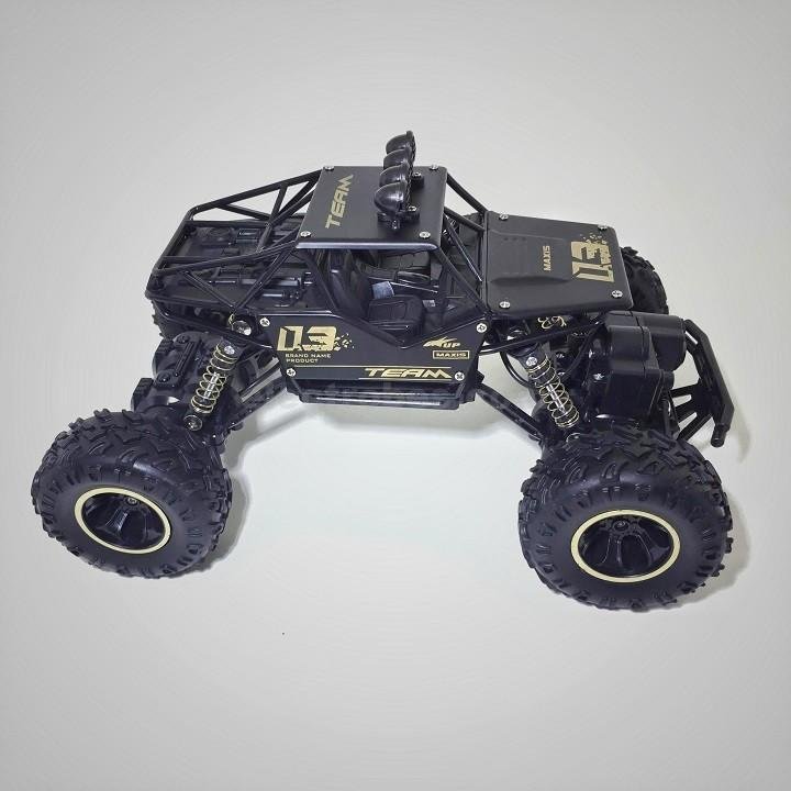 Team Maxis 03 2.4G Rechargeable RC Car 4x4 High Speed Off-road Vehicle Buggy Black - Image 4