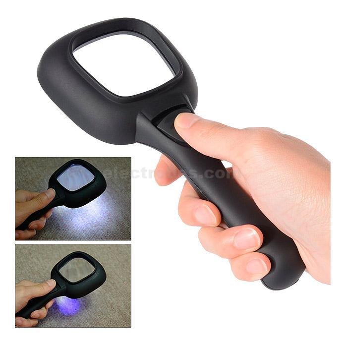 B24810 Magnifier with LED and UV Light Currency Checker - Image 4
