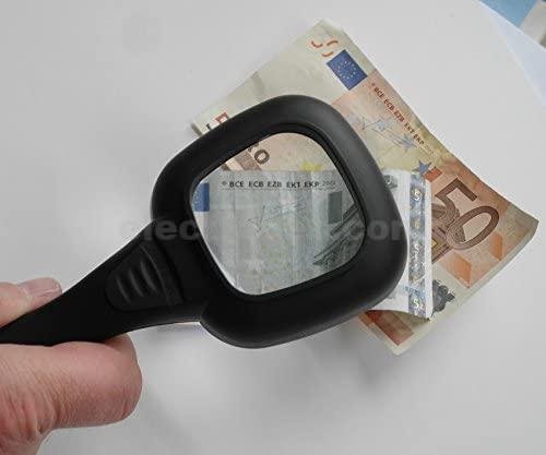 B24810 Magnifier with LED and UV Light Currency Checker - Image 2