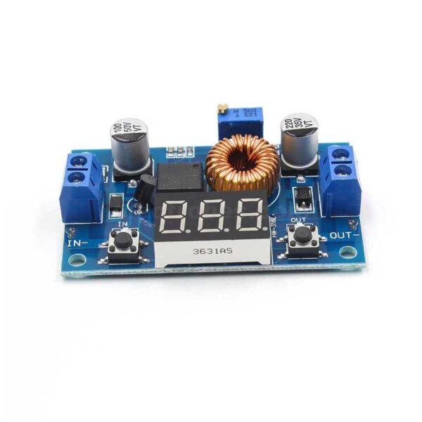 DC-DC XL4015 Adjustable Stepdown Module 5A 75W with 4 Bits Digital Display Voltmeter at best price online in islamabad rawalpindi lahore peshawar faisalabad karachi hyderabad quetta wah taxila Pakistan