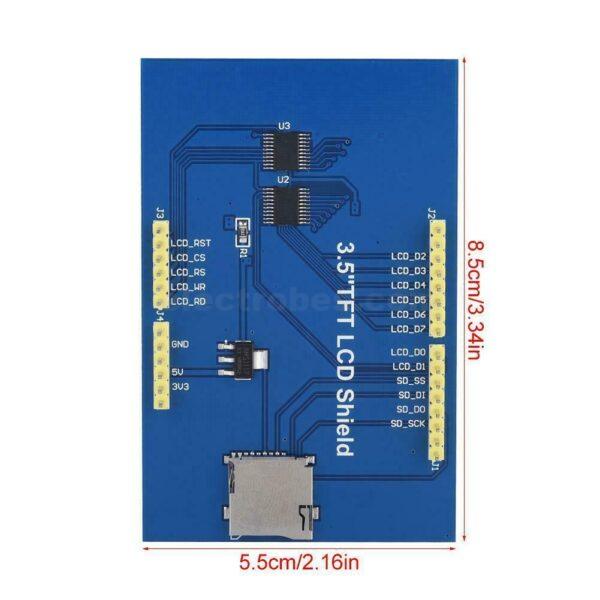 3.5 inch TFT Touchscreen Display for Arduino UNO / Leonardo / MEGA Shield at best price online in islamabad rawalpindi lahore peshawar faisalabad karachi hyderabad quetta wah taxila Pakistan