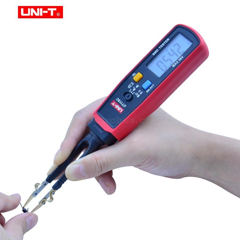 UNI-T UT116C LED Digital Continuity Resistance Capacitance SMD Tester Auto Range RCD - Image 4