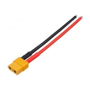 XT60 Battery Extension Female Cable Adapter 10cm Awg14 Connecting Wire at best price online in islamabad rawalpindi lahore peshawar faisalabad karachi hyderabad quetta wah taxila Pakistan