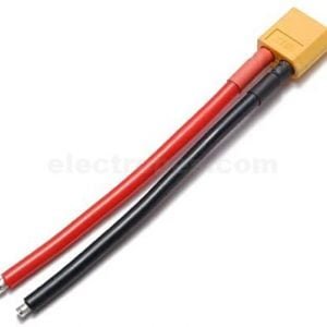 XT60 male Connector cable wire AWG14 10cm at best price online in islamabad rawalpindi lahore peshawar faisalabad karachi hyderabad quetta wah taxila Pakistan