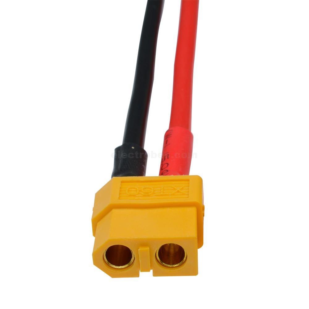 XT60 Battery Extension Female Cable Adapter 10cm Awg14 Connecting Wire at best price online in islamabad rawalpindi lahore peshawar faisalabad karachi hyderabad quetta wah taxila Pakistan