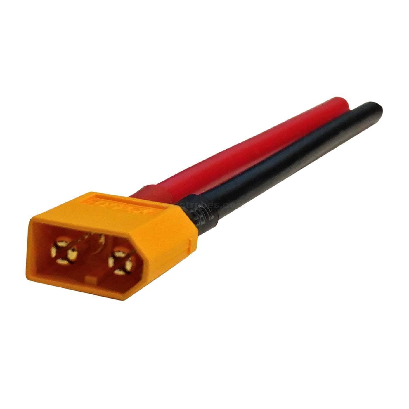 XT60 Battery Extension Male Cable Adapter 10cm Awg14 Connecting Wire - Image 2