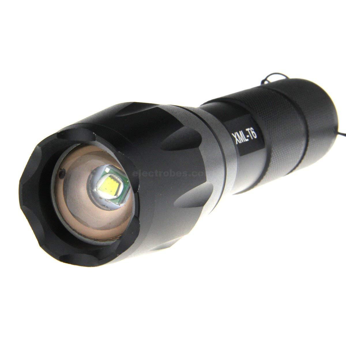 LED Flashlight XML-T6 Tactical Flashlight Mini Torch Waterproof Pocket Flashlight - Image 4