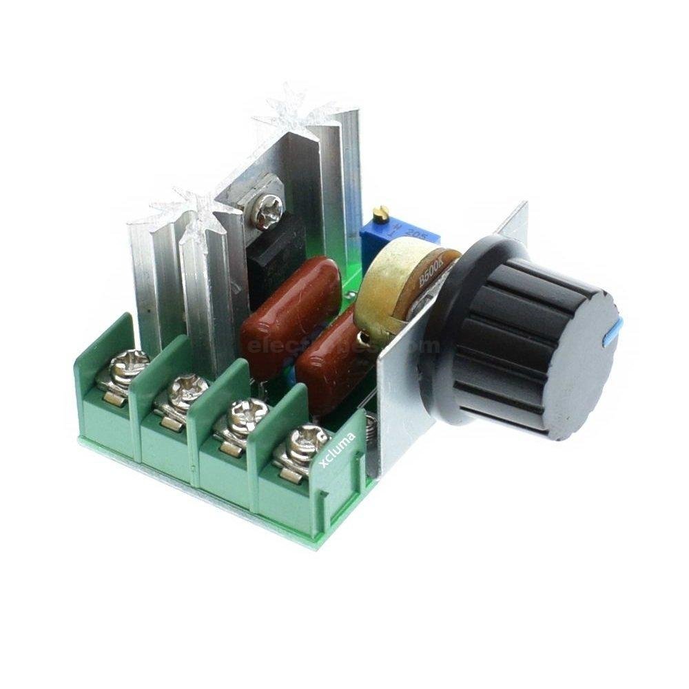 2000W Motor Controller AC 50-220V 25A SCR High-power Electronic Voltage Regulator Module Motor Speed Controller - Image 5