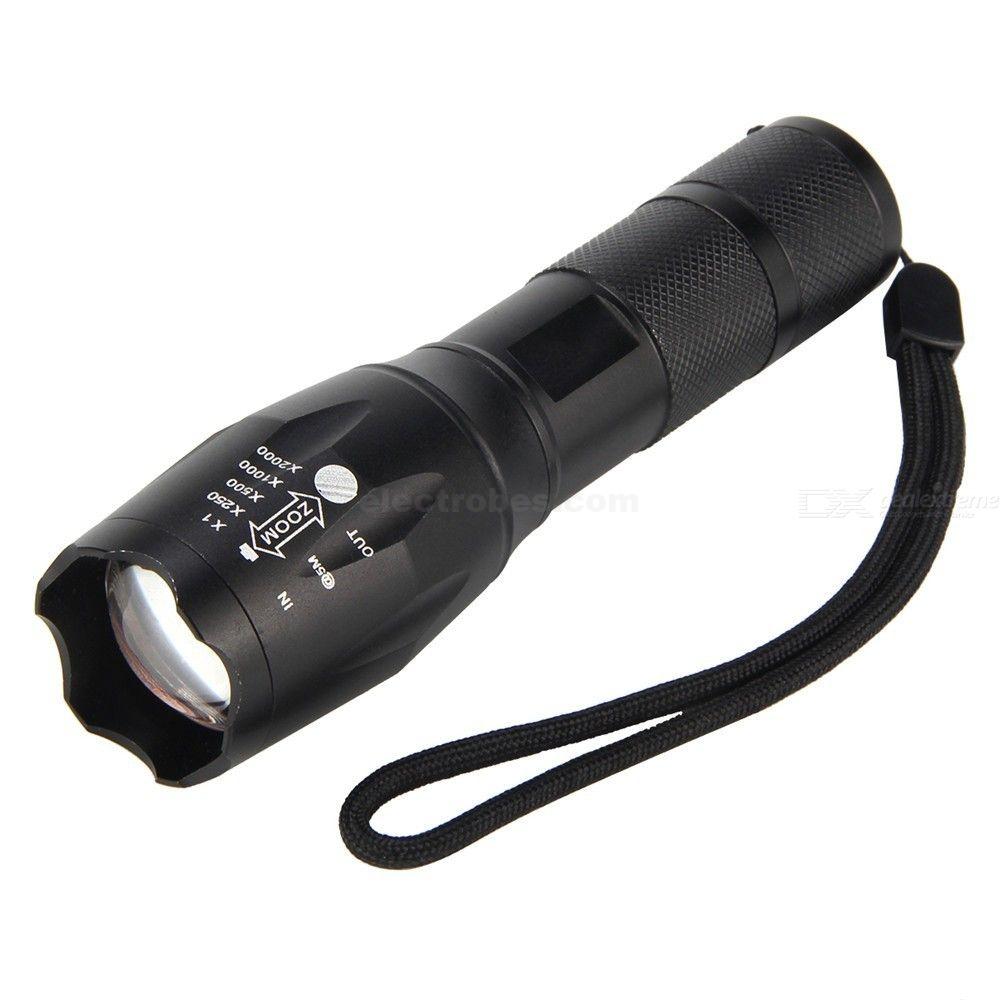 LED Flashlight XML-T6 Tactical Flashlight Mini Torch Waterproof Pocket Flashlight