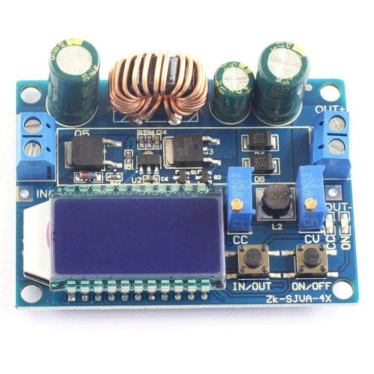 4A Buck Boost Converter Module Adjustable Step Up and Step Down Function with LCD Display Power (HW-140) at best price online in islamabad rawalpindi lahore peshawar faisalabad karachi hyderabad quetta wah taxila Pakistan