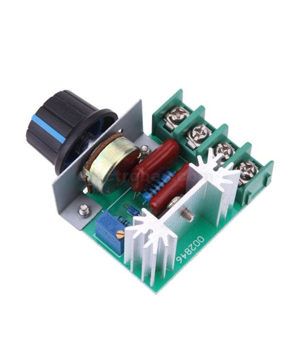 2000W Motor Controller AC 50-220V 25A SCR High-power Electronic Voltage Regulator Module Motor Speed Controller - Image 4