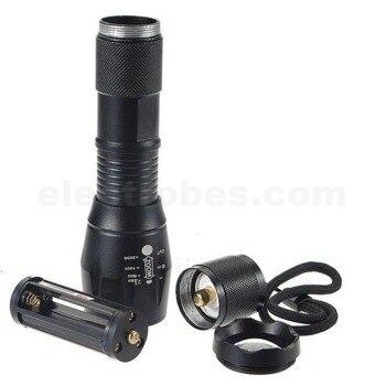 LED Flashlight XML-T6 Tactical Flashlight Mini Torch Waterproof Pocket Flashlight - Image 6