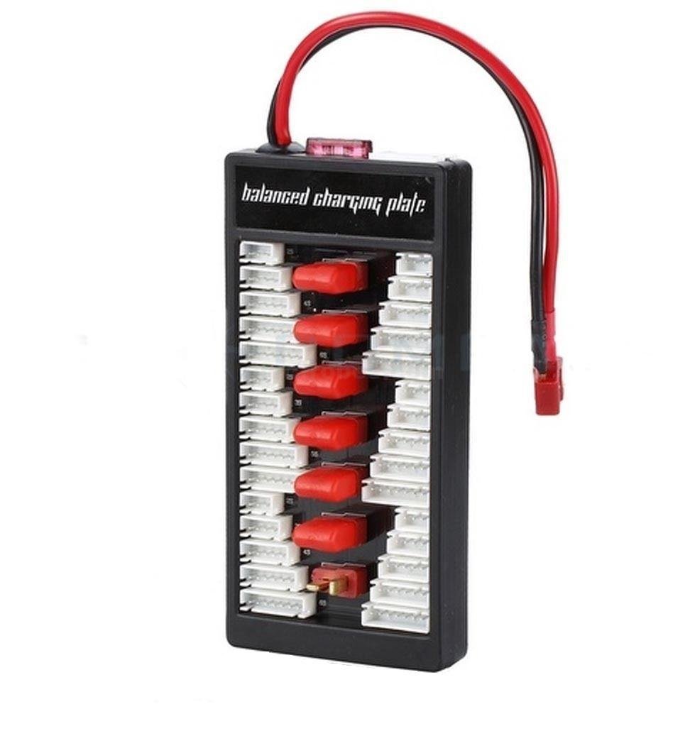 T-plug LIPO Parallel Balanced Charging Board with Deans Connector