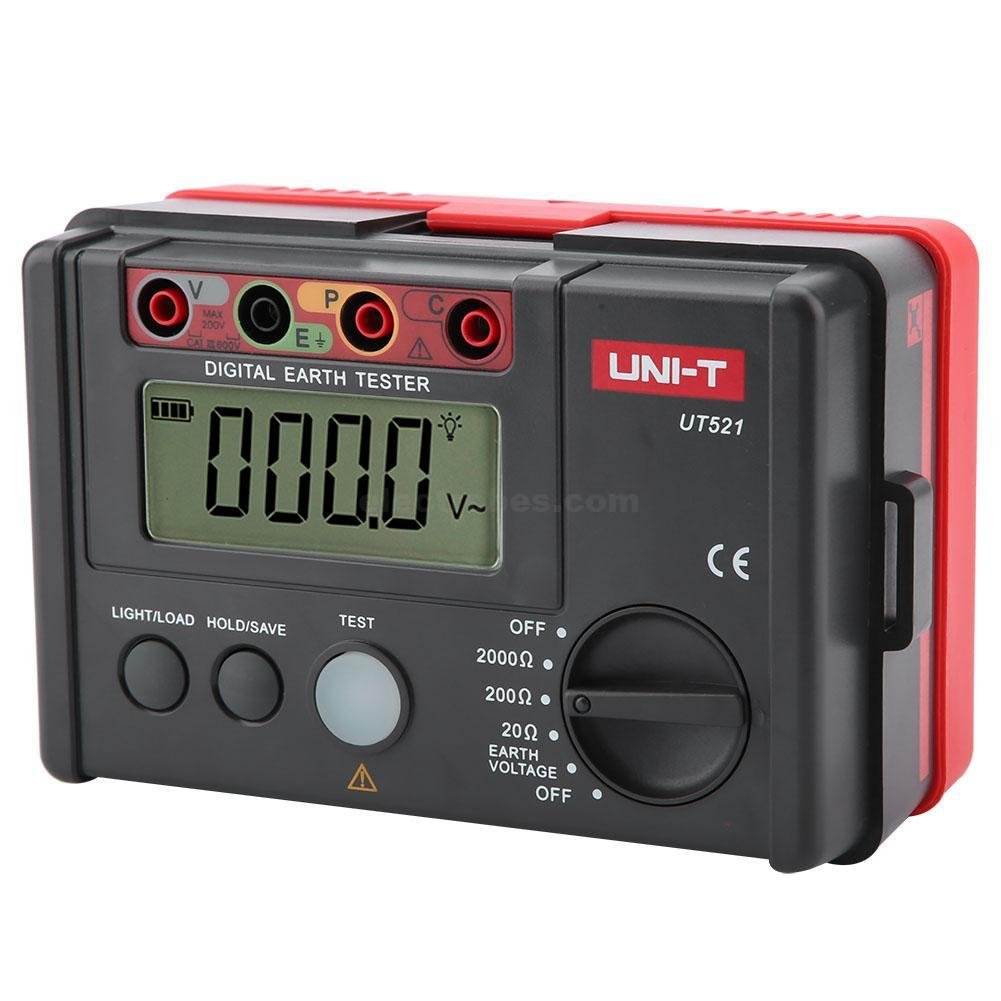 UNI-T UT521 UT522 Earth resistivity tester ground tester digital earth resistance meter in pakistan