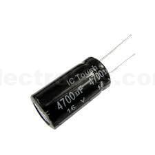 4700uf 16V Electrolytic Capacitor - Image 2