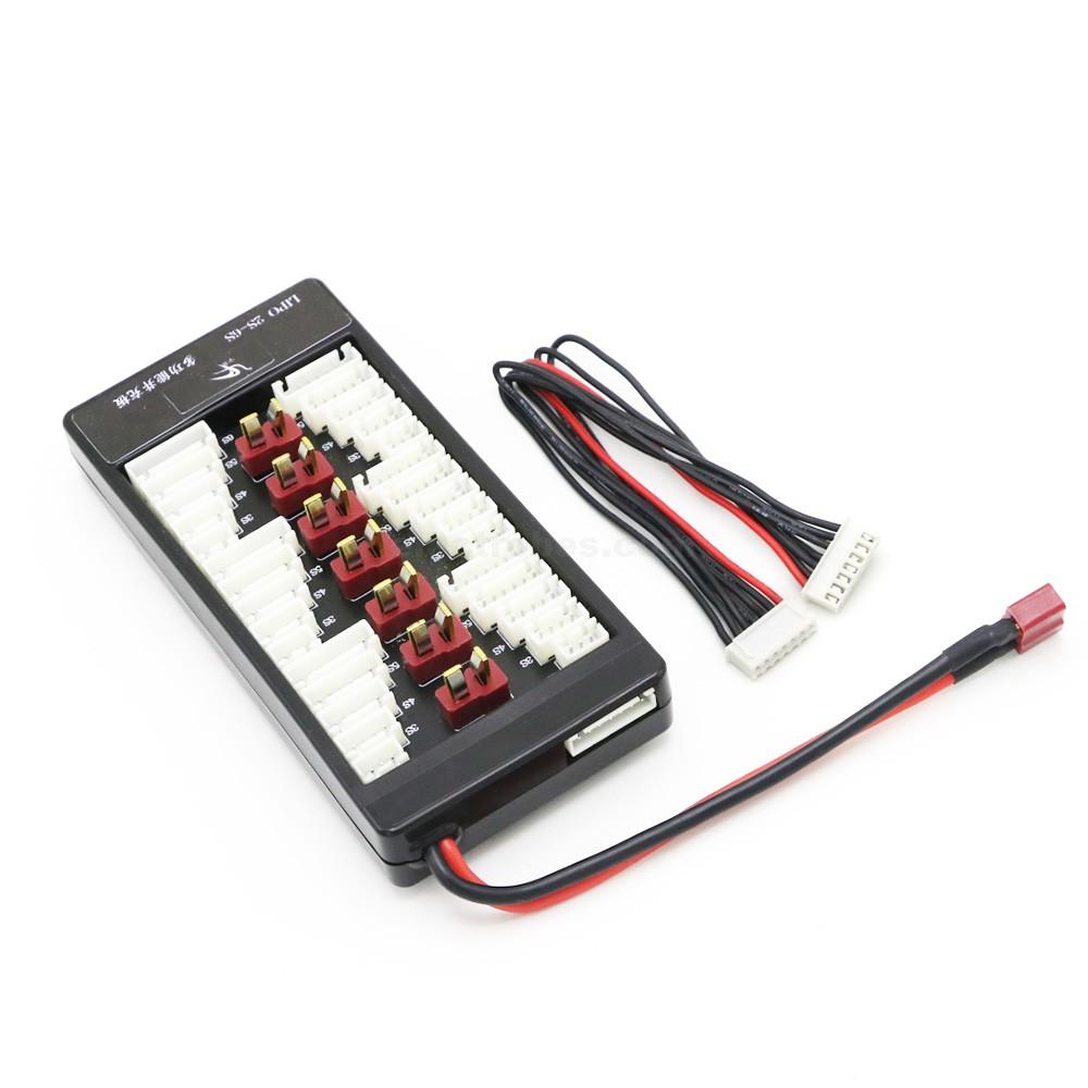 T-plug LIPO Parallel Balanced Charging Board with Deans Connector