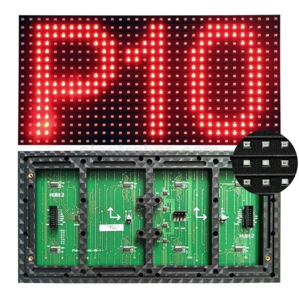 P10 Outdoor SMD Red Color Led Panel Display Module in Pakistan