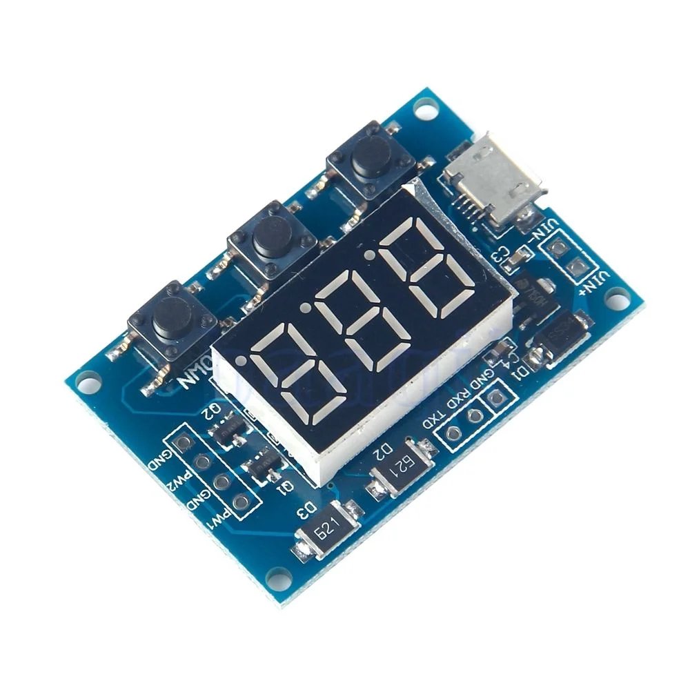 Buy Signal Generator PWM Pulse Frequency Duty Cycle Adjustable Module 7 segment BCD Display 1Hz-150Khz 3.3V-30V online at best price and delivery in islamabad rawalpindi lahore peshawar faisalabad karachi hyderabad quetta wah taxila multan sialkot mardan Pakistan