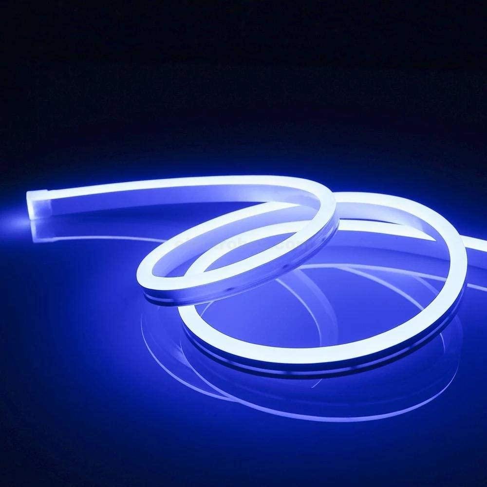 Neon Flexible LED Light Strip IP65 (100 LED/1m 5m roll) 12V DC - Image 2