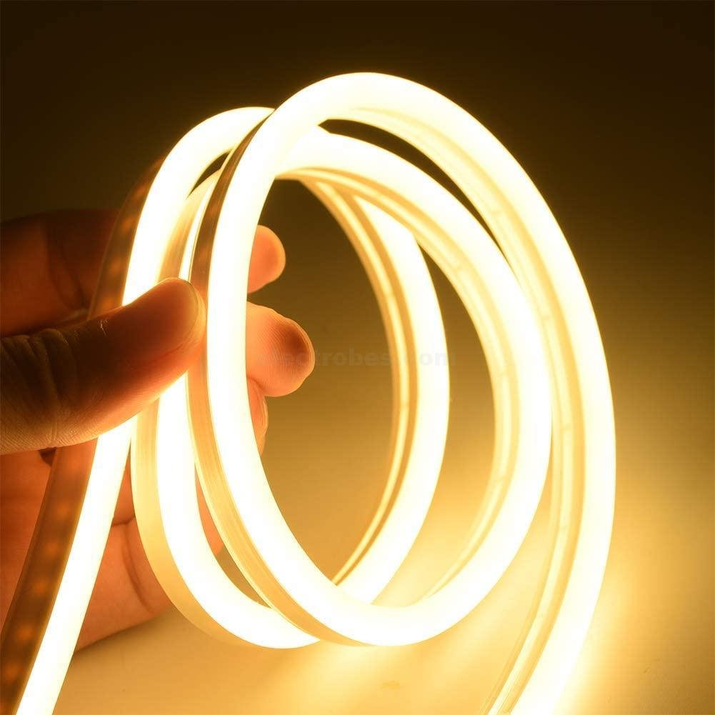 Neon Flexible LED Light Strip IP65 (100 LED/1m 5m roll) 12V DC - Image 5