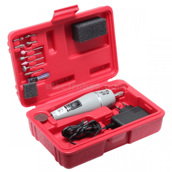 Mini Drill Machine Electric PCB Drill Machine Set With Adapter and drill bits for wood work, PCB Electric Drill Grinder Machine Kit at best price online in islamabad rawalpindi lahore peshawar faisalabad karachi hyderabad quetta wah taxila Pakistan