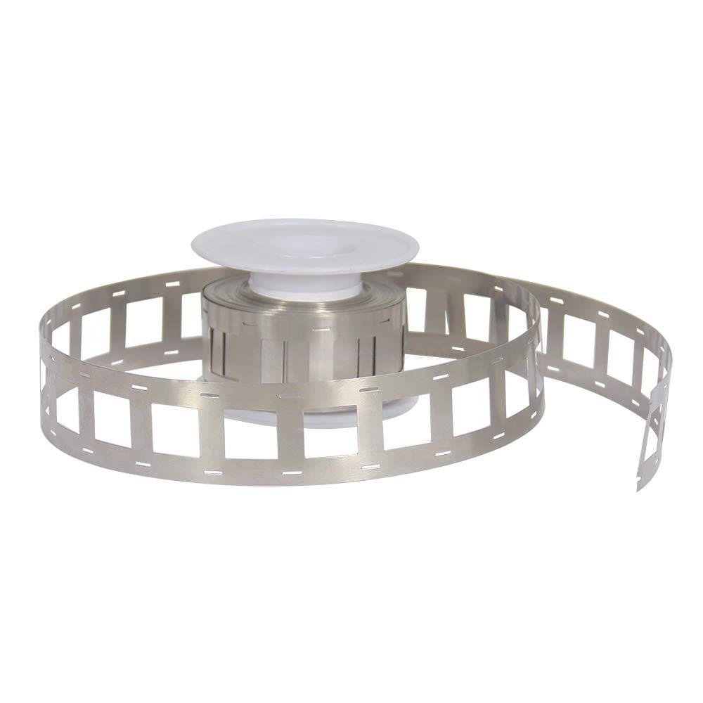 1 meter Dual Row Nickel Strip Sheet Steel Plated Belt Spot Welding for 18650 Li-ion Battery - Image 2